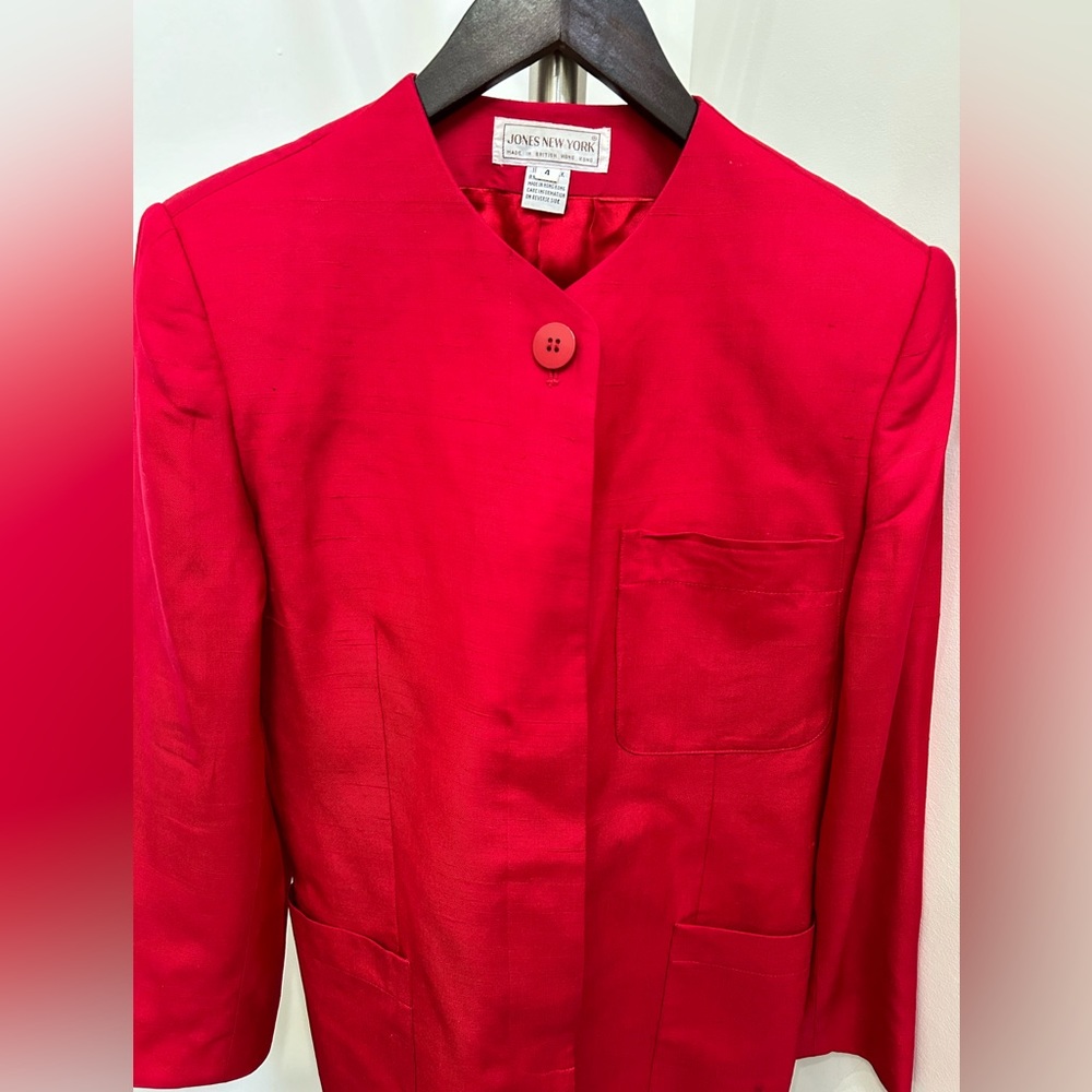 Rich Silk Blazer